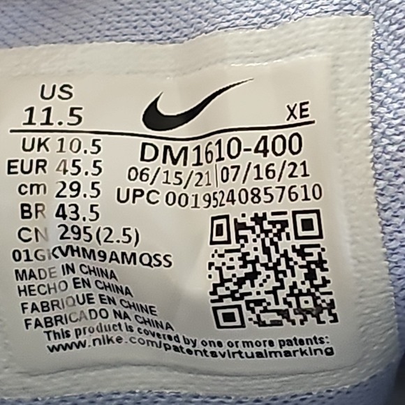 Nike Air Zoom Pegasus 38 A.I.R Nathan Bell Collaboration Size 11.5 main image 9